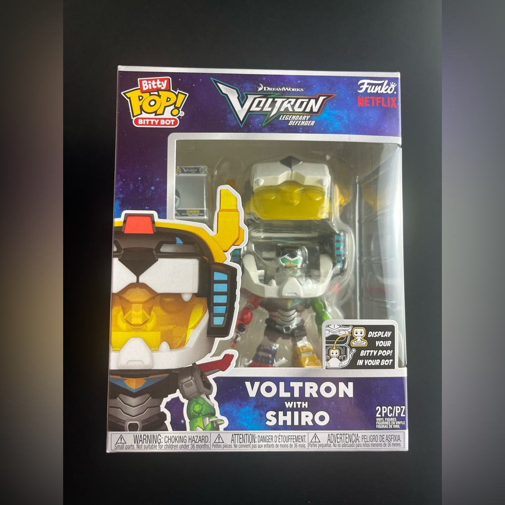 Funko Bitty Pop! Bitty Bot Voltron with Shiro NETFLIX